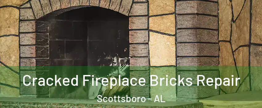  Cracked Fireplace Bricks Repair Scottsboro - AL