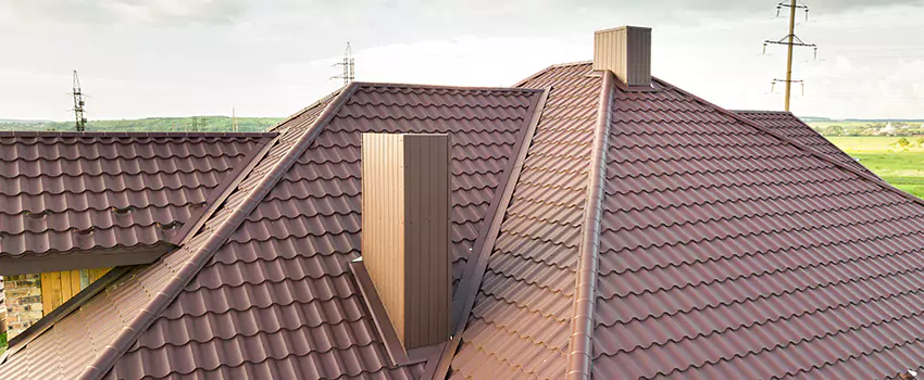 Residential Chimney Flashing Restoration in Scottsboro, AL