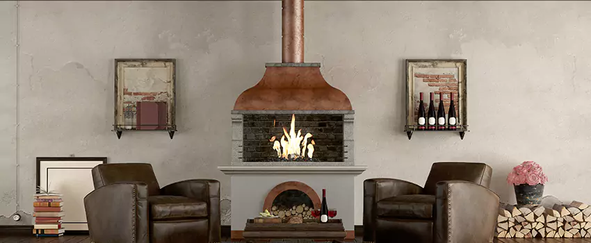 Thelin Hearth Products Providence Pellet Insert Fireplace Installation in Scottsboro, AL