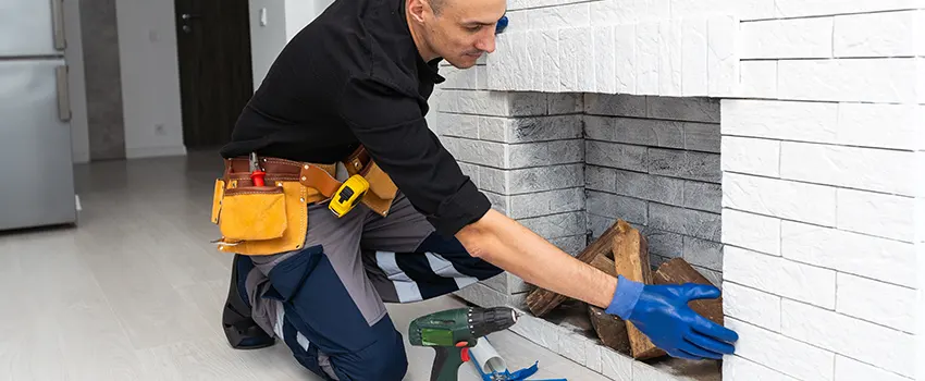 Fireplace Damaged Damper Frame Repair Services in Scottsboro, Alabama