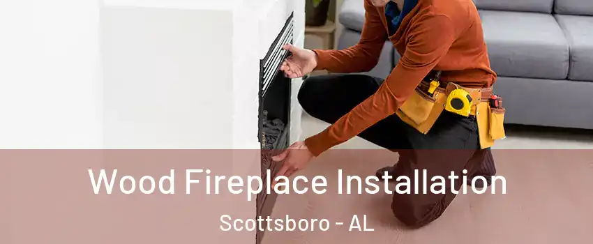  Wood Fireplace Installation Scottsboro - AL